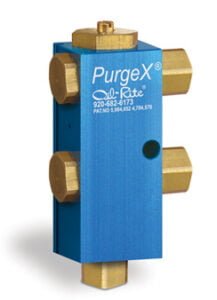 PurgeX with buna-n seals